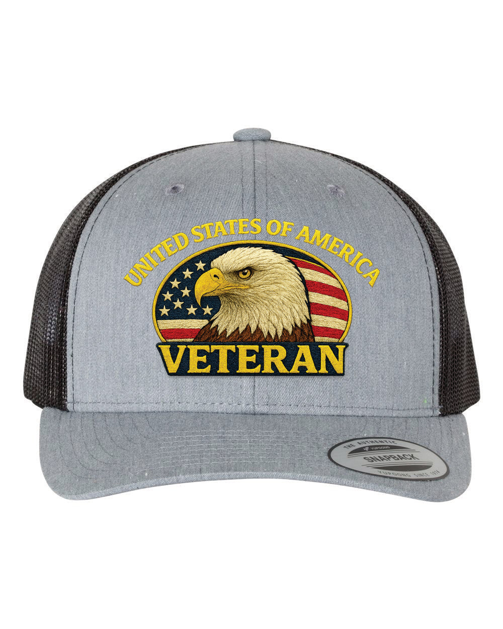 Veteran Eagle Embroidered Hat